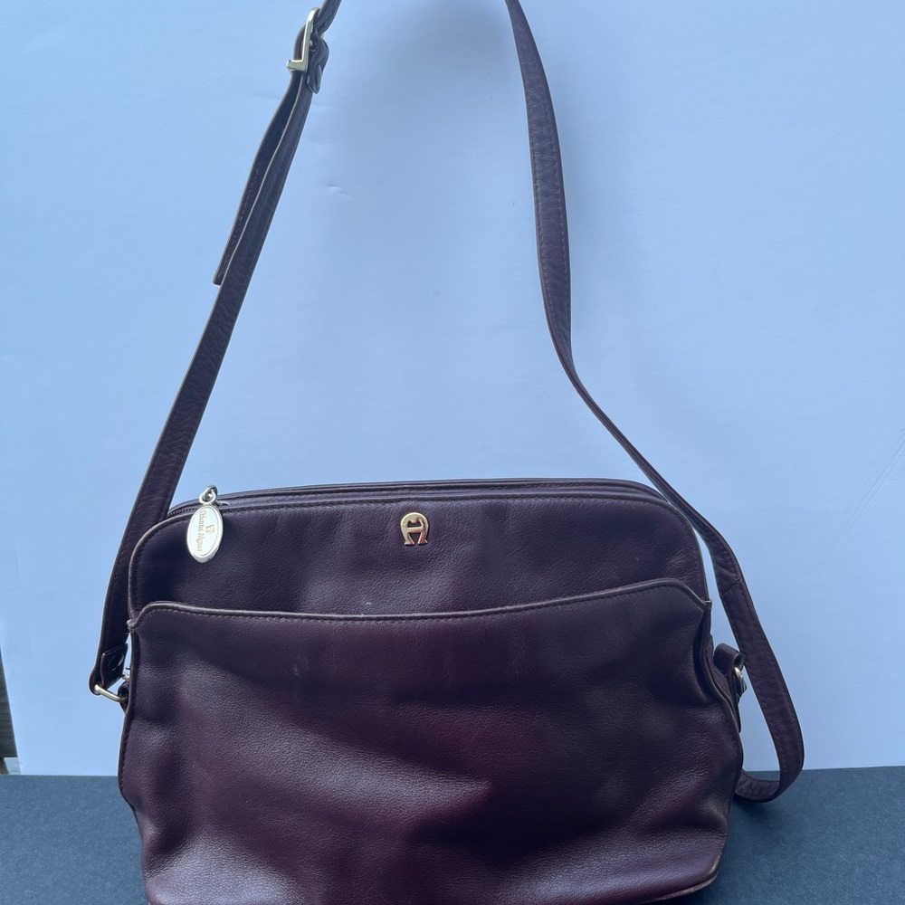 Etieene Aigner leather handbag.